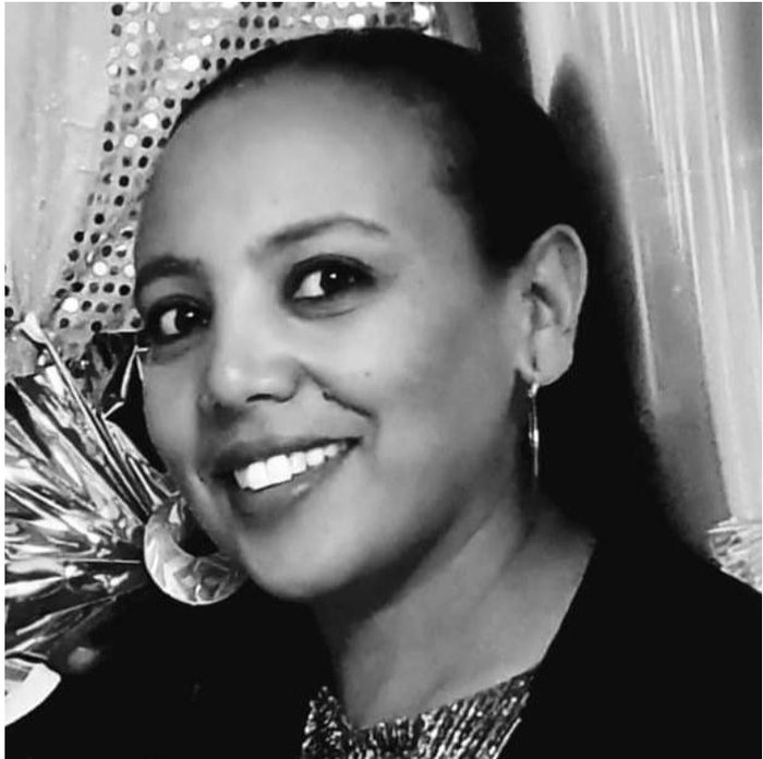 Portrait of Semira, the cake artist behind Cakes by Semira